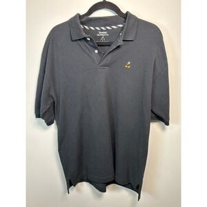 Mens Disneyland Walt Disney World Mickey Mouse Black Polo Shirt 
Size S vacation